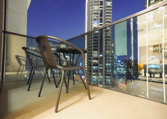 Citihome-1Br In Act One With Burj Khalifa View At Pool