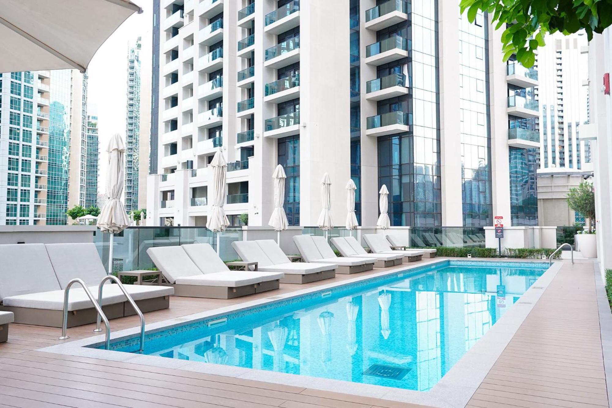 Citihome-1br In Act One With Burj Khalifa View At Pool Appartamento